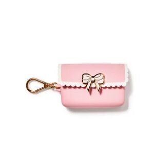 Pink Bow  Pouch Sanitizer Holder